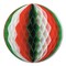 12 Pack Bulk Fiesta Packaged Tissue Ball - red - white - green